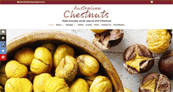 Desktop Screenshot of chestnutsaustralia.com.au